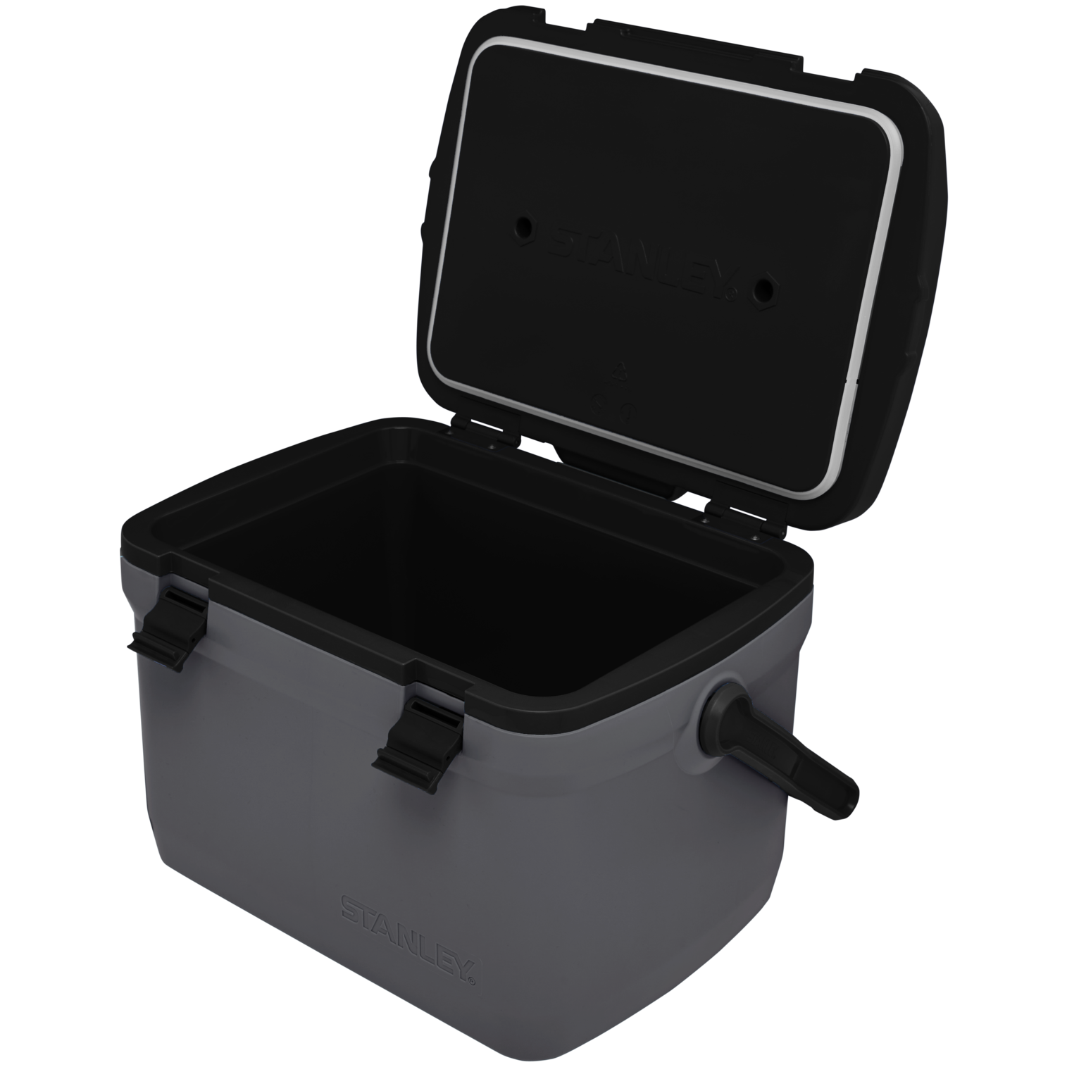 B2B_Web_PNG-The-Easy-Carry-Outdoor-Cooler-16QT-Charcoal-Hero-Open.png