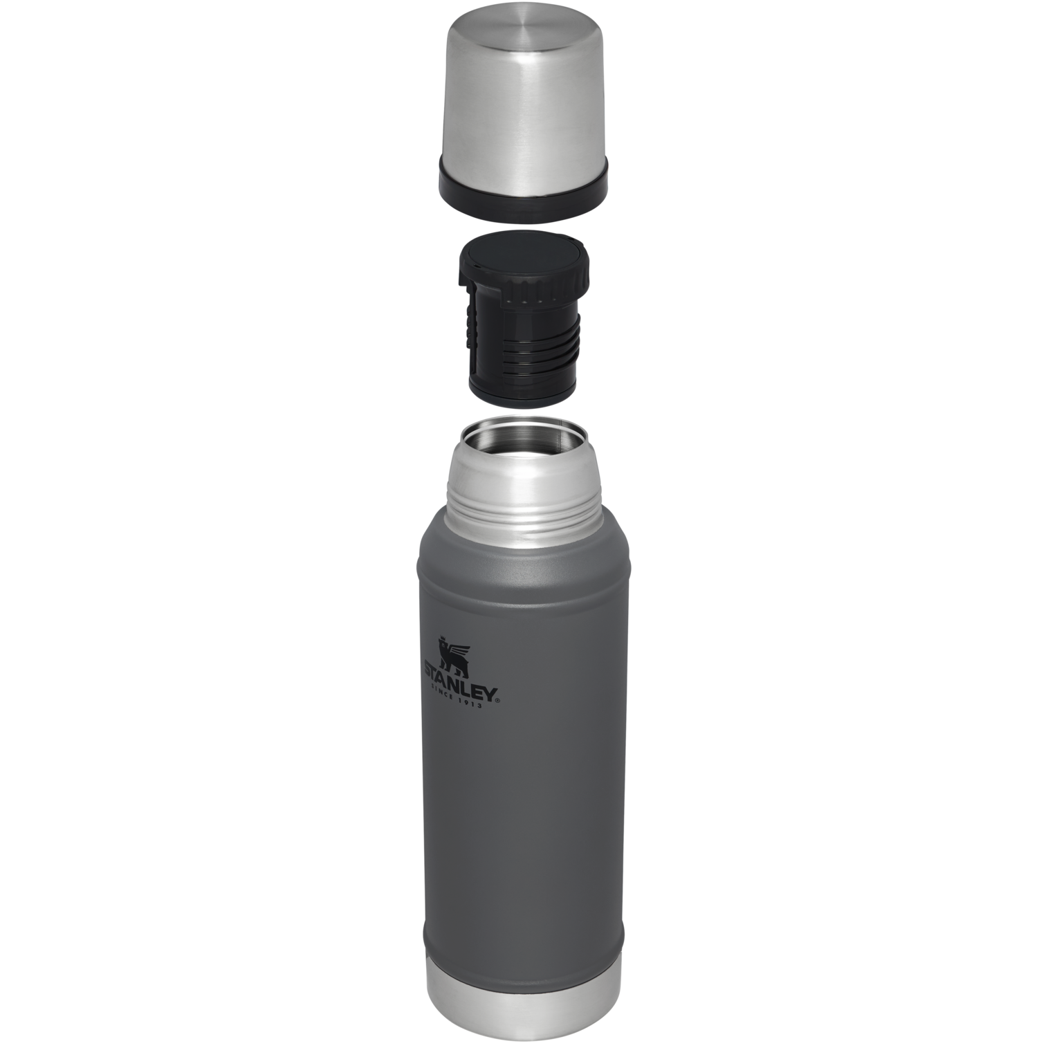 B2B_Web_PNG-The-Legendary-Classic-Bottle-1QT-RSS-Charcoal-Hero-Exploded_e7d23399-6fff-4347-a01b-b36fca1c47f3.png