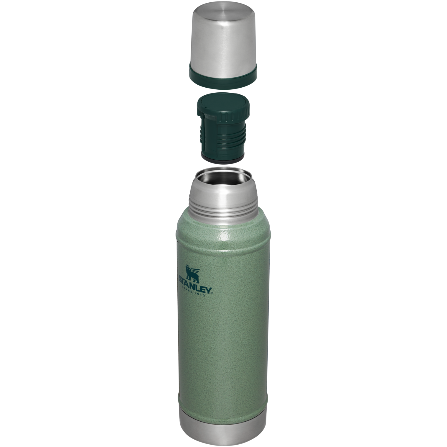B2B_Web_PNG-The-Legendary-Classic-Bottle-1QT-RSS-Hammertone-Green-Hero-Exploded_345cab81-af70-4d03-96d8-0fe58b429fc8.png