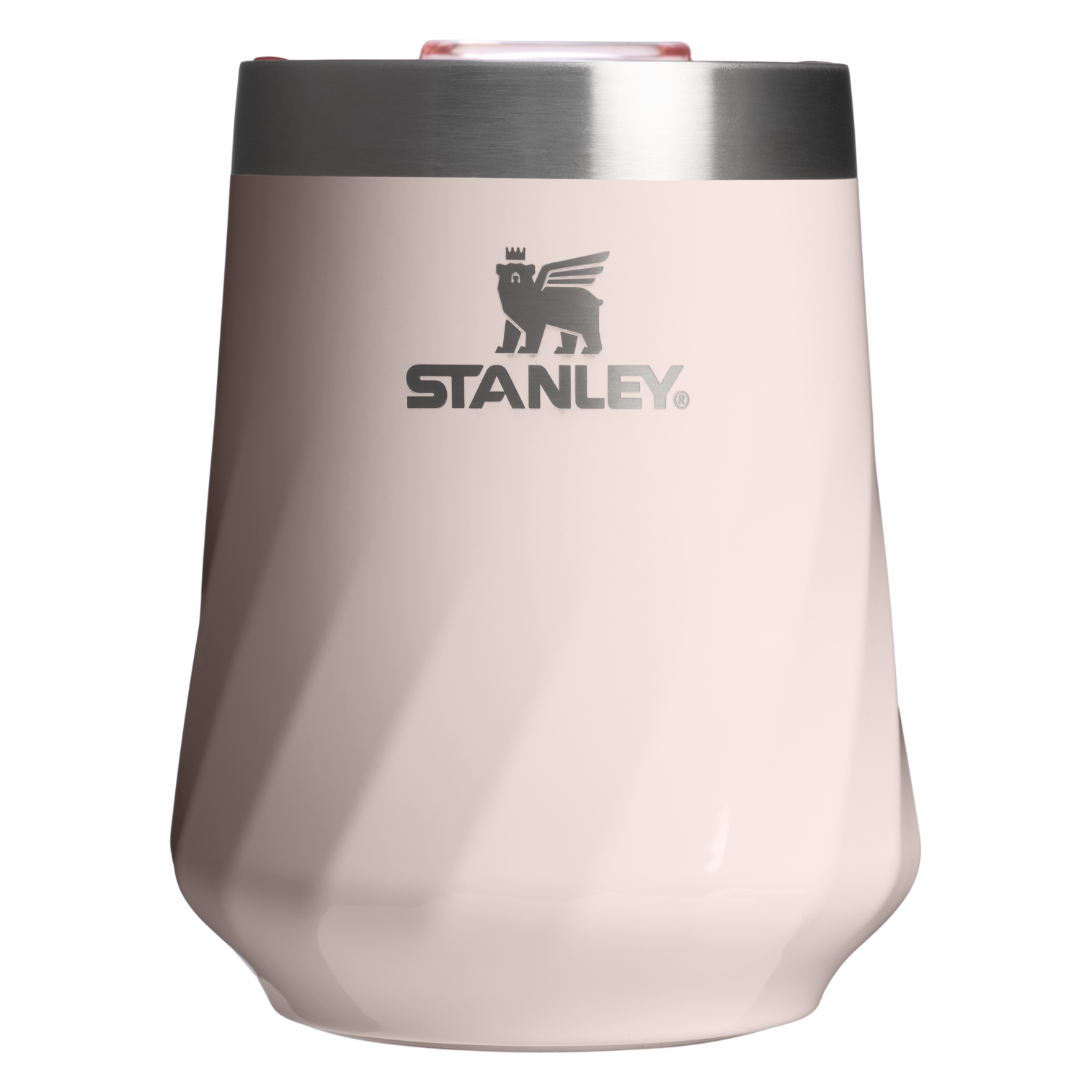 Web_PNG_Square-SPREZZATURA-TX1_BEANIE-CGTheSwirlWineTumblerTXT11OZ-RoseQuartzGloss-Front.png