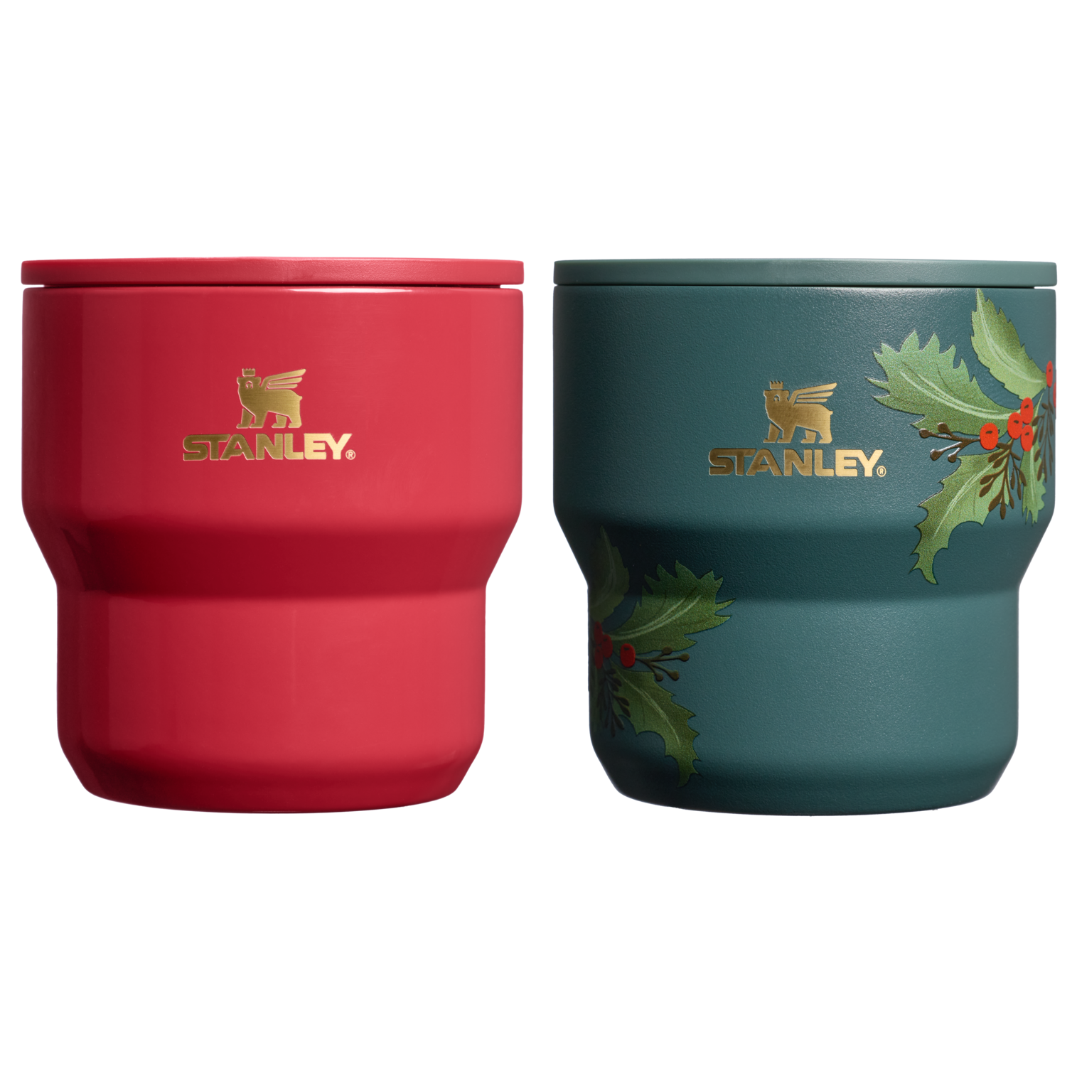 Web_PNG_Square-TheEverydayStackingCampCupSet-2pk10OZ-HollyBerryGlossHolidayBotanicalsFront.png