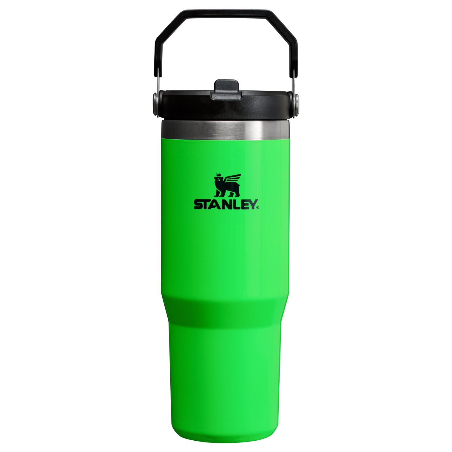 Web_PNG_Square-TheIceFlow_FlipStrawTumbler30OZ-NeonGreen-Front.png