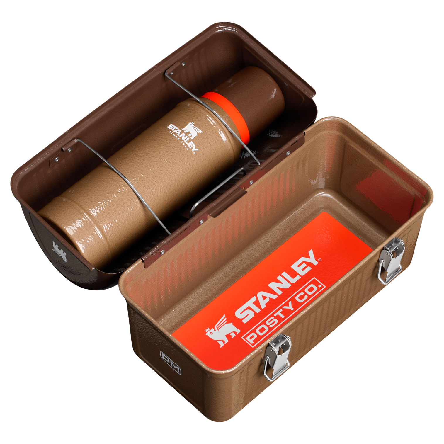 Web_PNG_Square-TheLegendaryClassicLunchBox10QT-PostMaloneHammertoneCoyoteBrown-HeroOpen.png