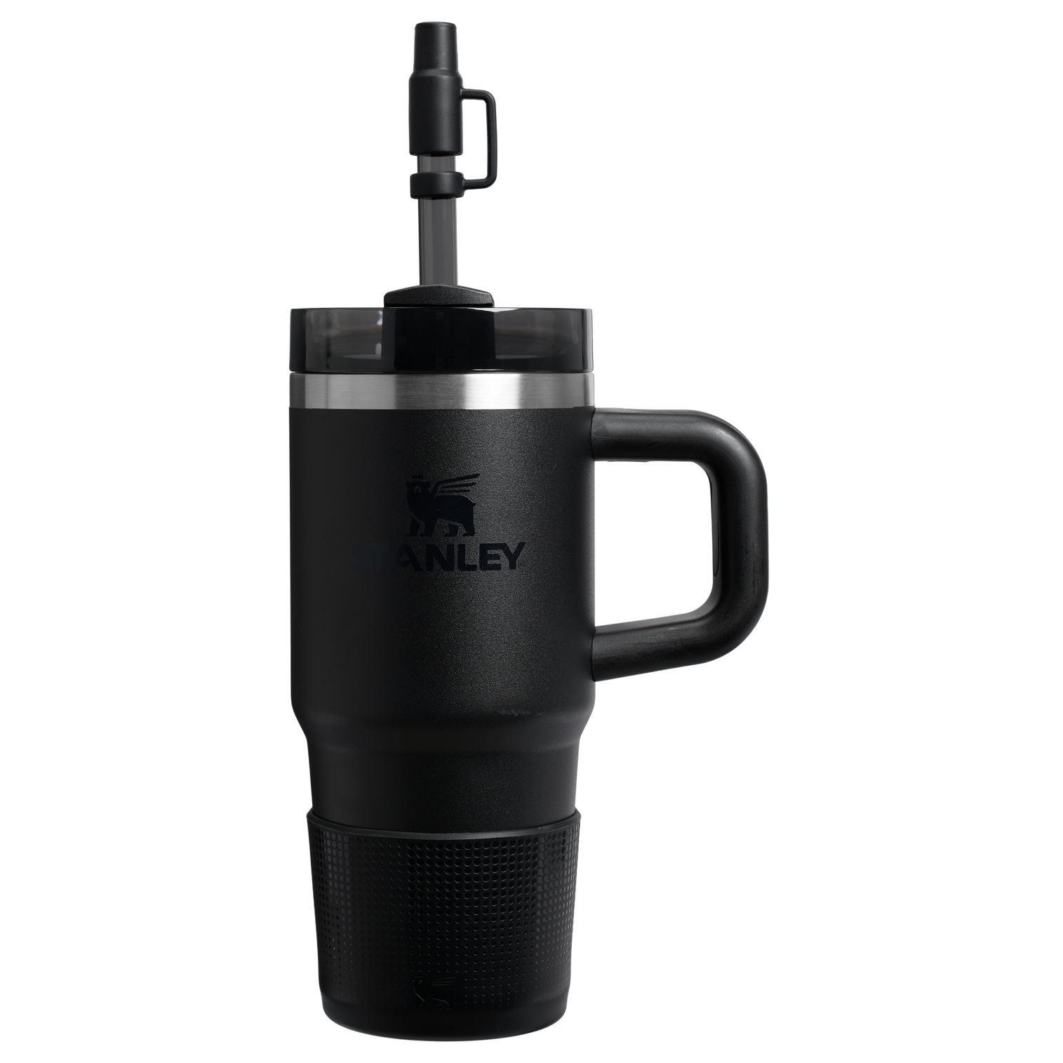 Web_PNG_Square-TheQuencherH2.OFlowState_TumblerBoot_StrawPack-14oz-Black2.0-Front.png