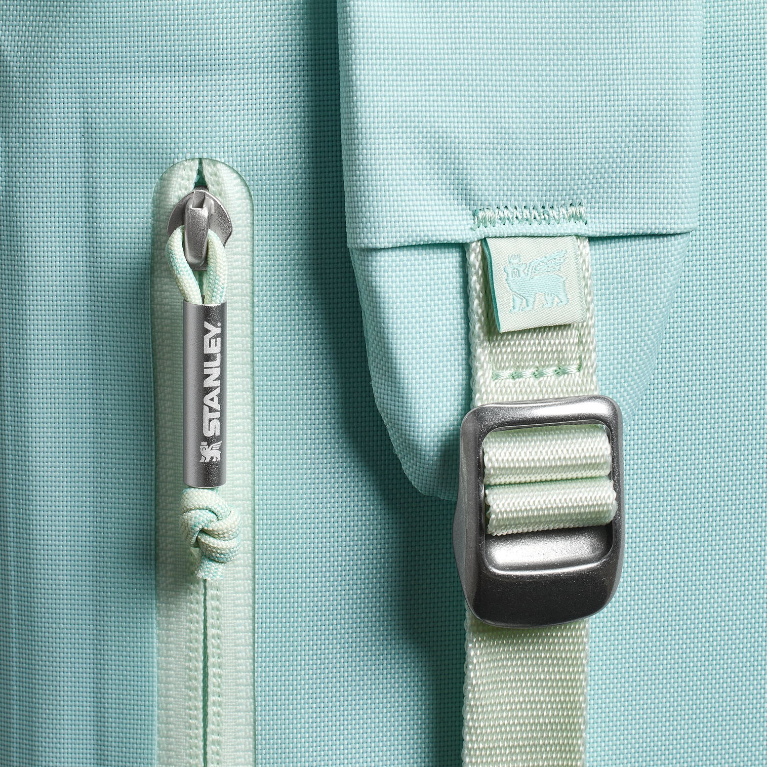Web_PNG_Square-The_All-Day_Madeleine_Midi_Cooler_Backpack_14QT_-_Seafoam_-_Close_Up_Detail2.png