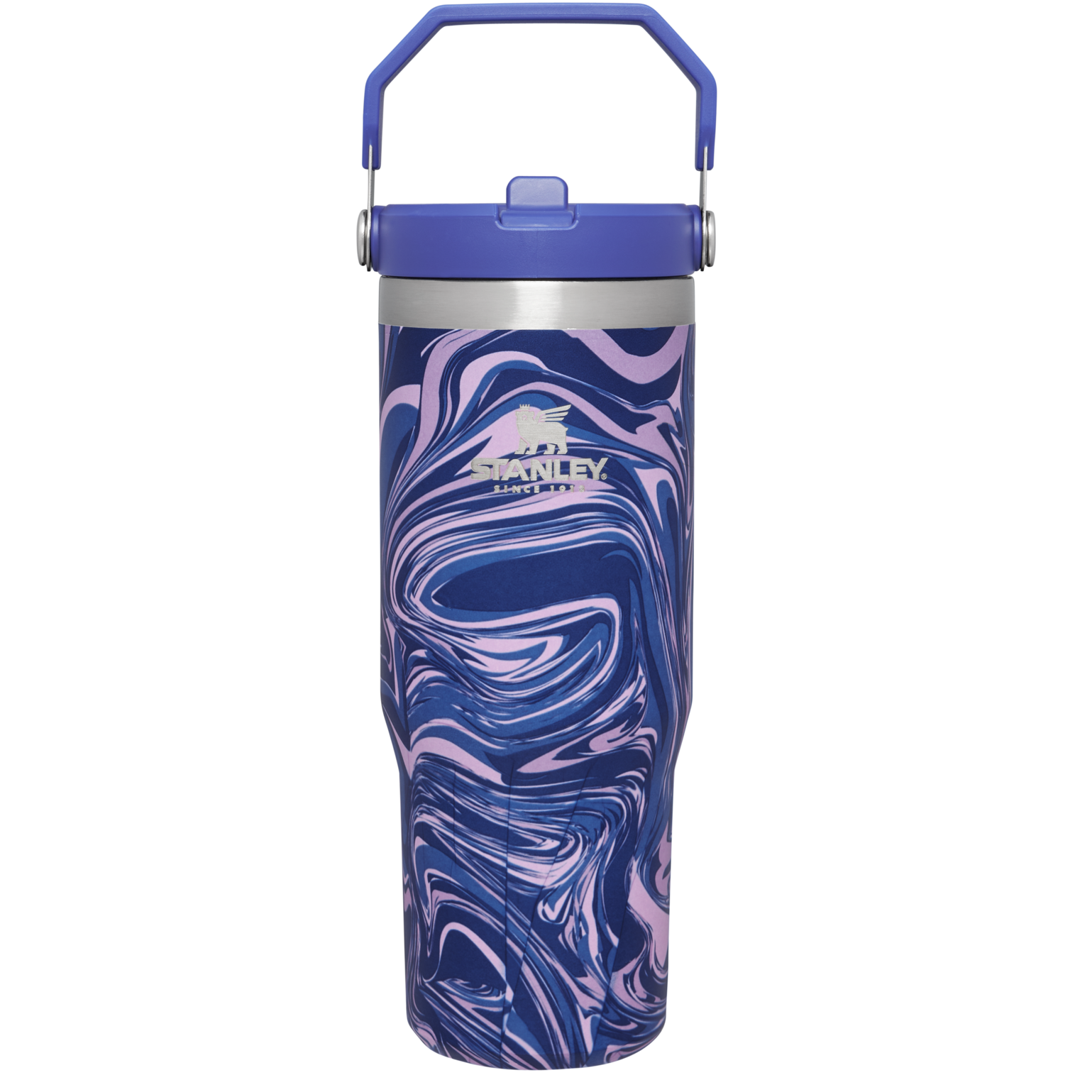 Web_PNG_Square-The_IceFlow_Flip_Straw_Tumbler_30OZ_-_Lapis_Swirl_-_Front.png